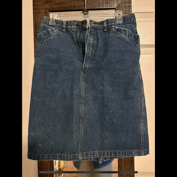 Vintage "Work Force The Gap" Knee Length Skirt - Picture 1 of 3